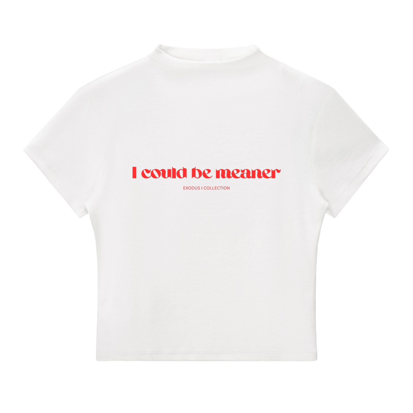 MEANER Slim Fit Mock Neck T-Shirt